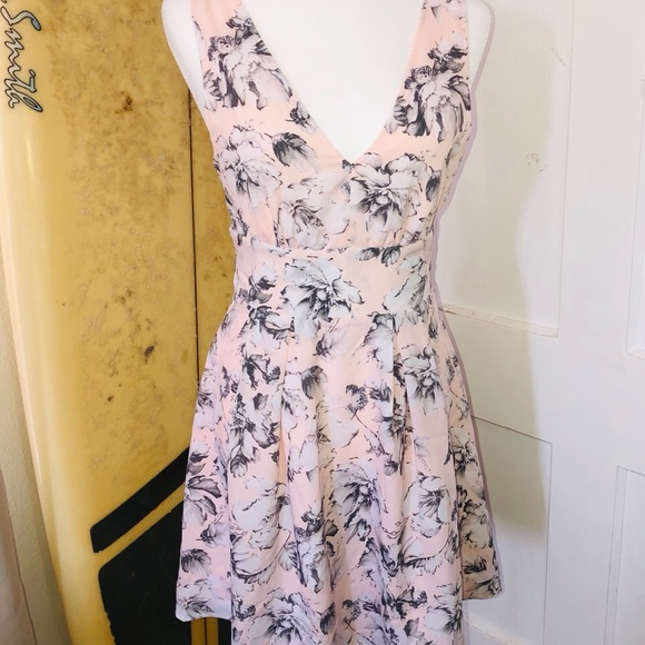 Victoria's Secret Dresses & Skirts - Pink and grey floral Victoria Secret Dress